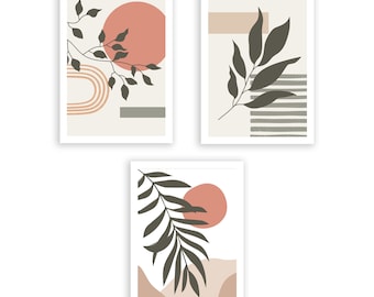 Boho Prints All Sizes Poster Modern Bedroom Living Room Boho Wall Art