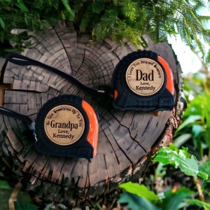 Dad tape measure, grandpa tape measure, personalized Father’s Day gift, personalized tape measure, Father’s Day gifts