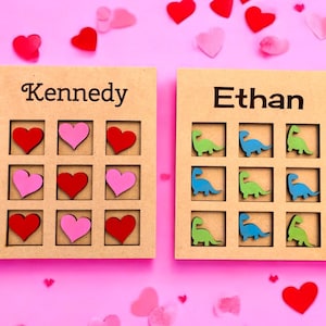 Kids tic tac toe, personalized tic-tac-toe, tic tac toe, kids games, kids gifts, personalized gifts for kids
