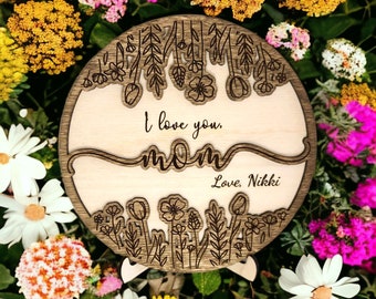 Mother’s Day sign, Mother’s Day gift, personalized Mother’s Day gift, Mother’s Day gift from both,