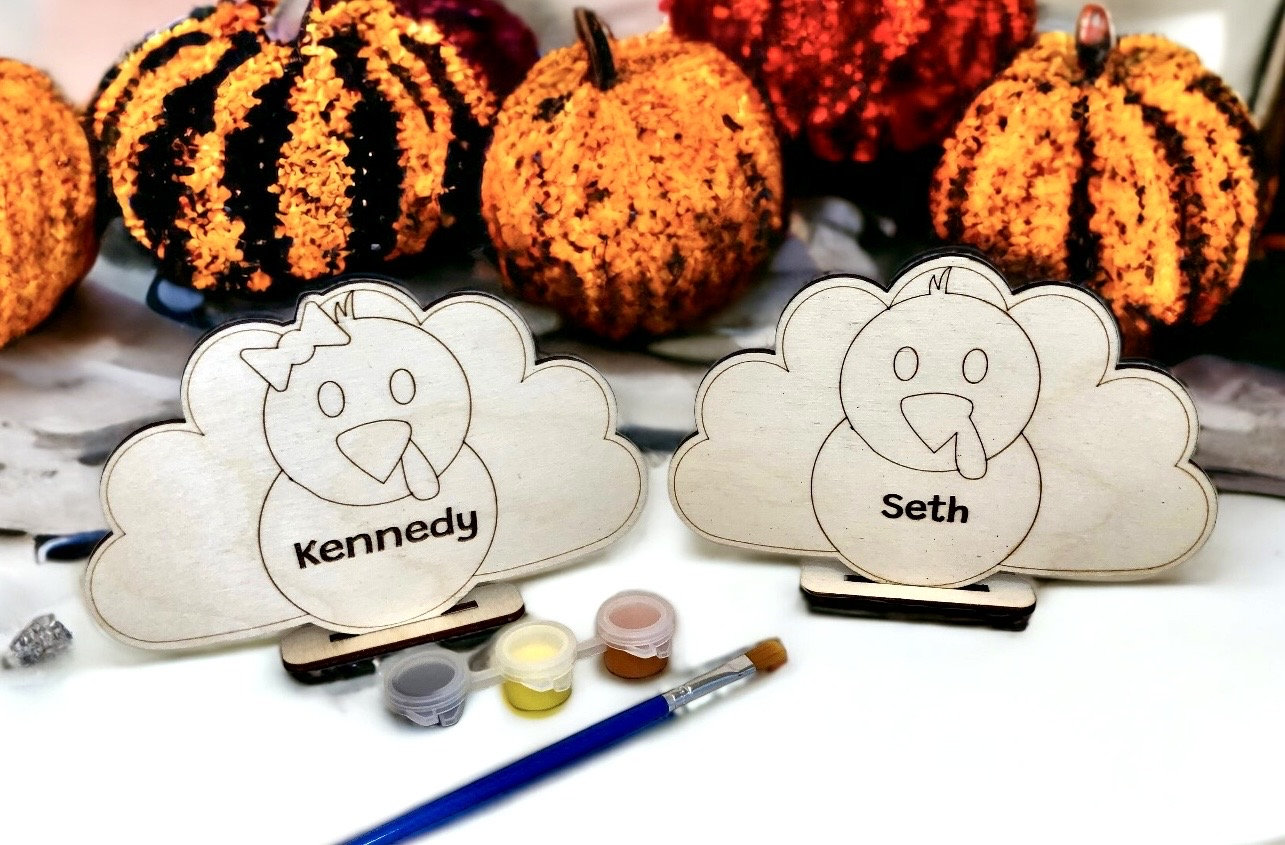 40 Thanksgiving Crafts: Fun and Festive Projects for Kids 21 Turkey paint kit, kids paint kit, thanksgiving paint kit, turkey…
