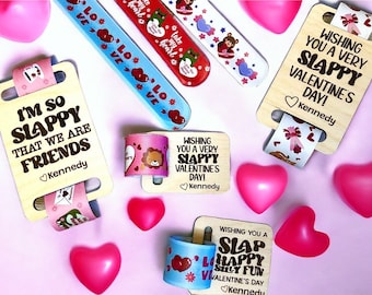 Pulsera de San Valentín, San Valentín para niños, San Valentín sin dulces, San Valentín para el aula, San Valentín para niños en clase