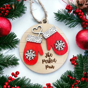 The perfect pair ornament, couple ornament, love ornament,