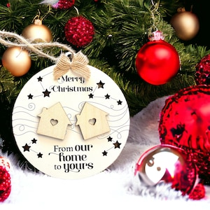 Neighbor ornament, friend ornament, family ornament, ornament gift