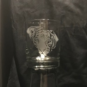 Perfect Gift for Clemson, South Carolina Football Fans - &quot;Clemson, South Carolina Football&quot; Etched Pint or Double Old Fashioned Glass