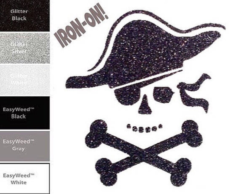 Diy Pirate Hat Skull Iron On Vinyl Applique Costume Accessory Boy Shirt Logo Woman Toddler Patch Transfer