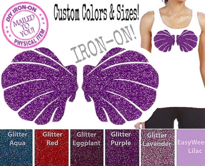 mermaid heat transfer vinyl