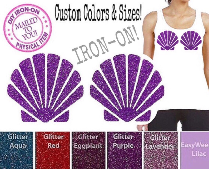 mermaid heat transfer vinyl