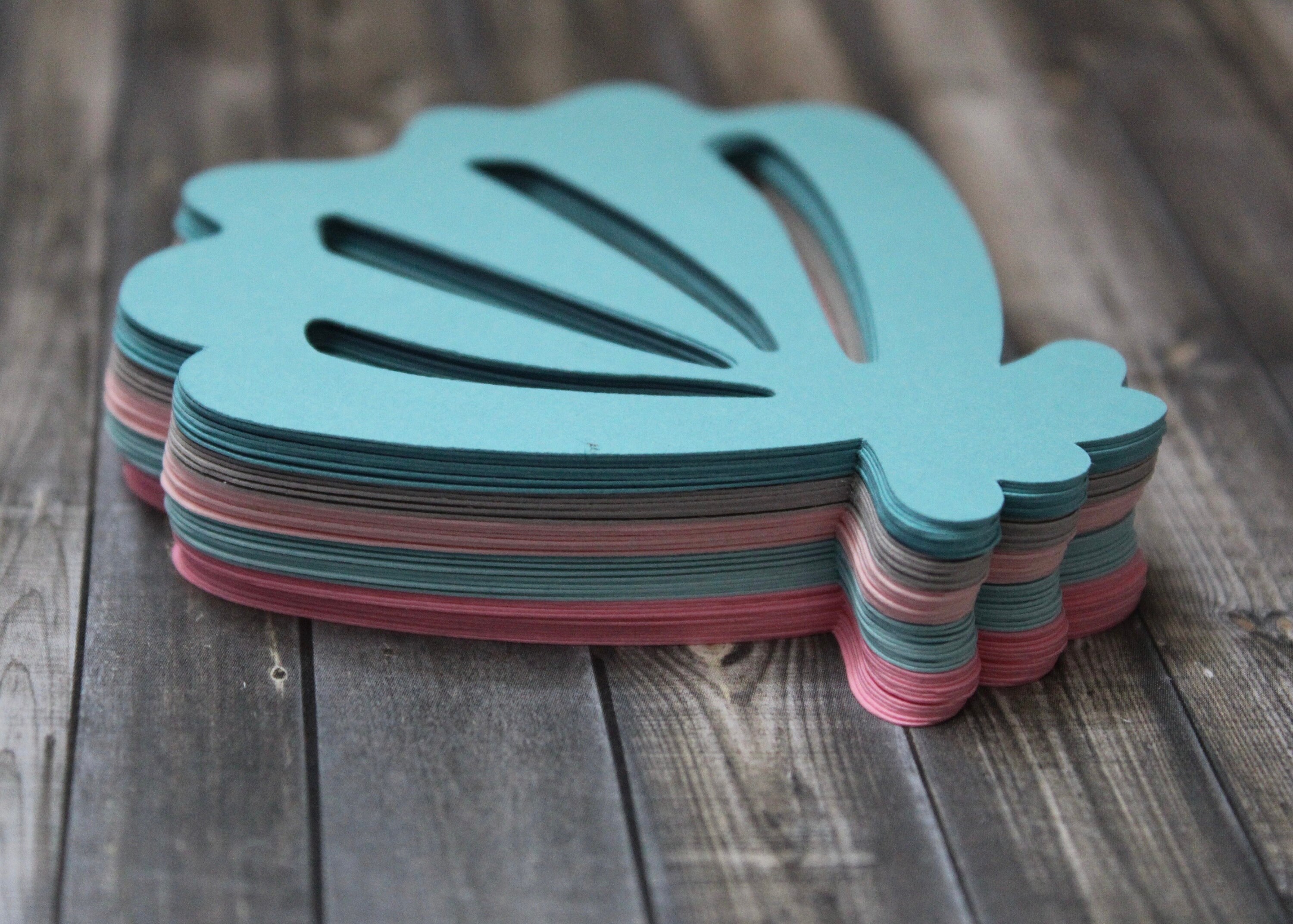 Mermaid Sea Shell Die Cut, Mermaid Baby Shower, Seashell Party ...