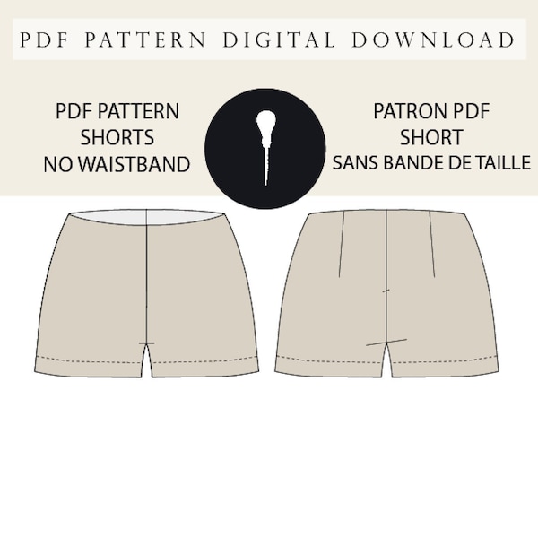 Shorts pattern PDF.
