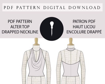 Halter Pattern PDF Alter Top Pattern.