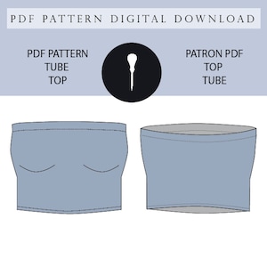 Tube top pattern PDF Tube top Pattern.