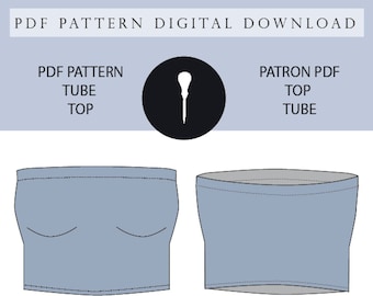 Tube top pattern PDF Tube top Pattern.