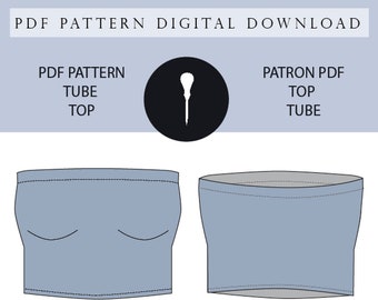 Tube top pattern PDF Tube top Pattern.