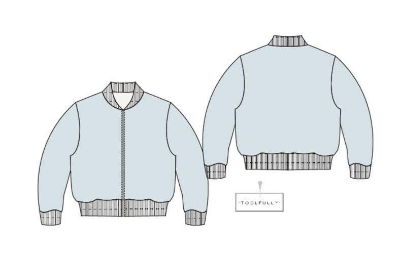 Patron Bomber Jacket /PDF/ Pattern | Etsy