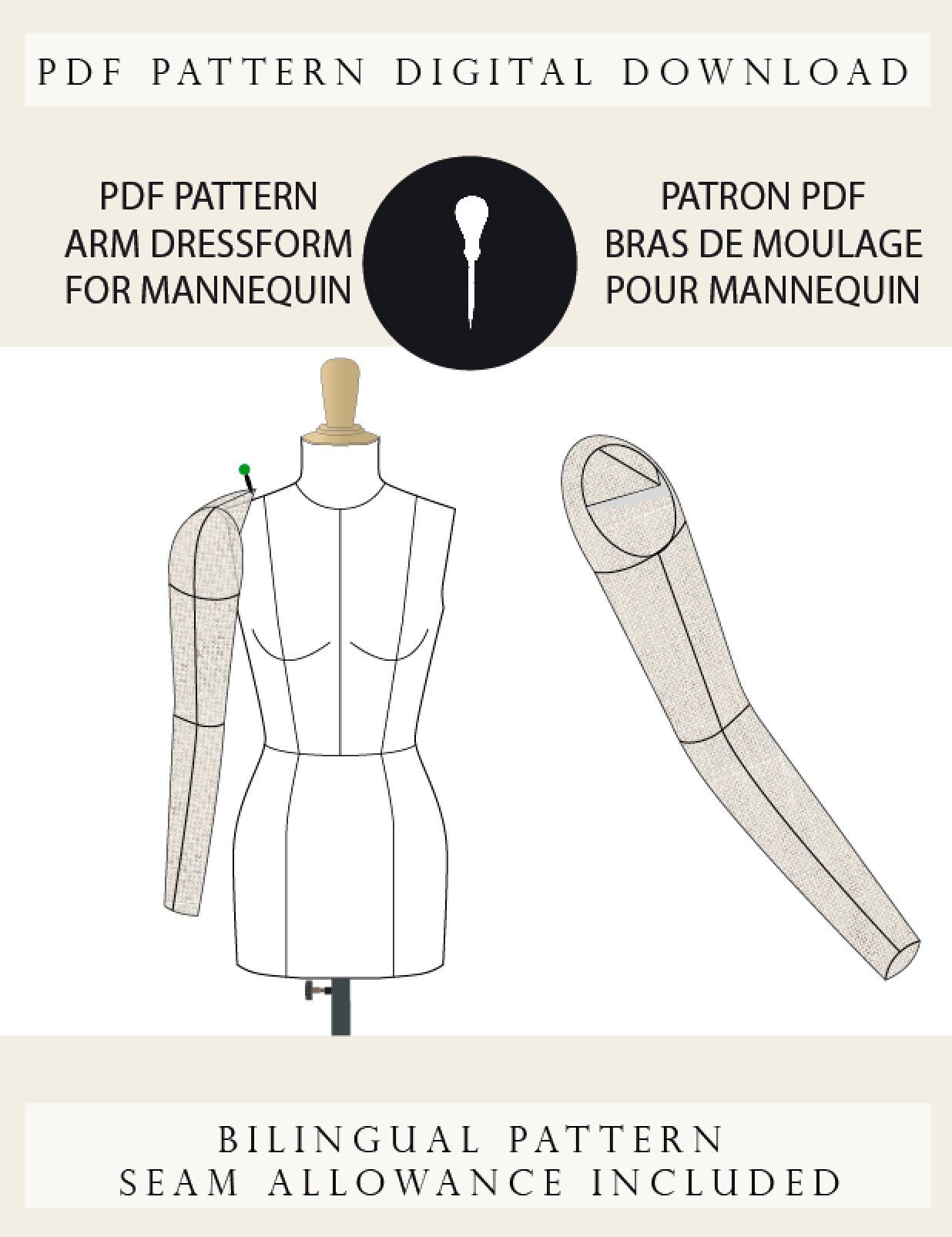 Padding Fitting System for soft tailor’s dress forms