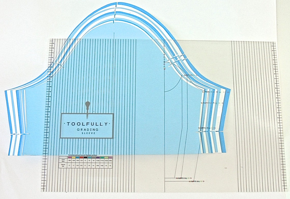 Pattern Grading ruler set Pattern grading rules. Etsy