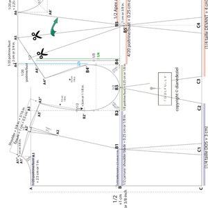 Patronage des gabarits de base femme. image 3
