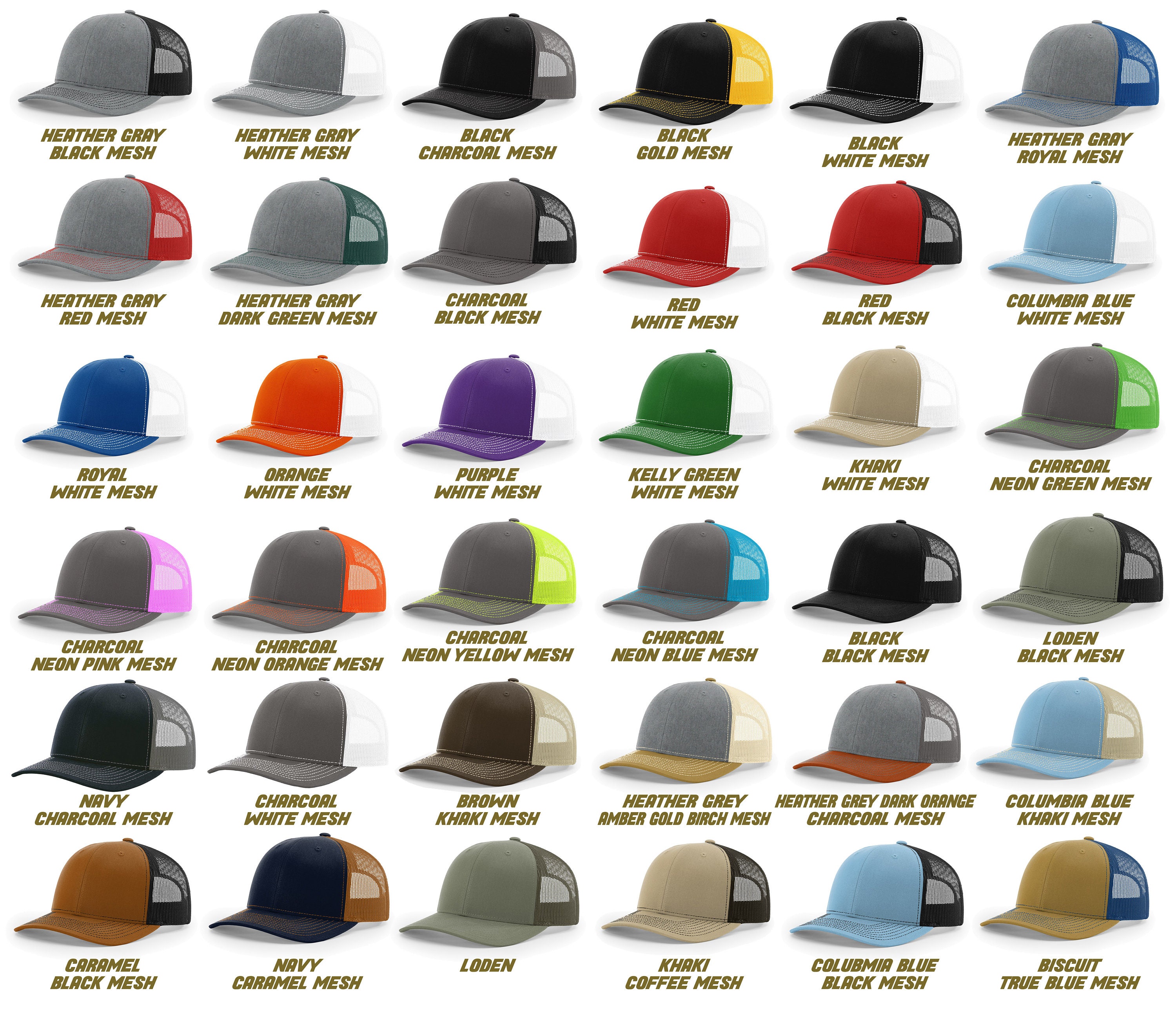 Richardson 112 Laser Engraved Leather Patch Hat- Walleye