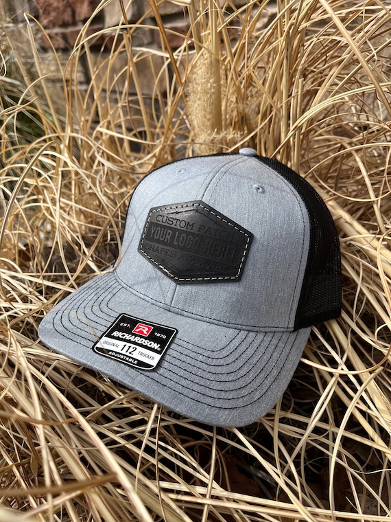 Custom laser engraved genuine leather patch hats customized any way you  like!