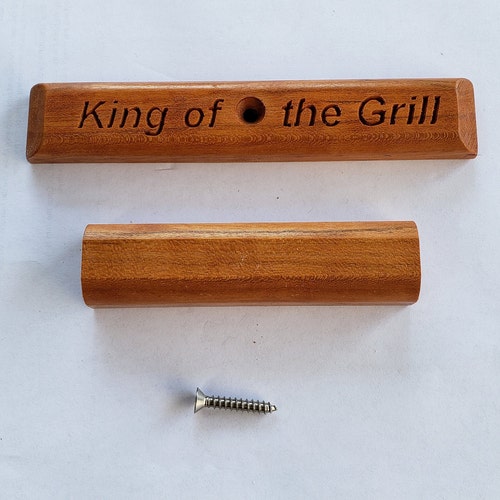 Cherry Wood Replacement Handle for Weber Grill Etsy