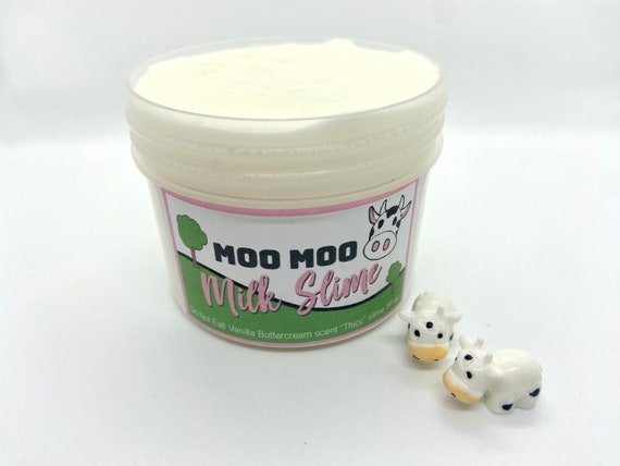Moo Moo Milk Scented Thicc and Glossy Slime UK seller present toy gift