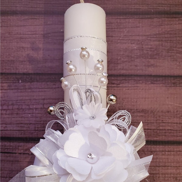 Confirmation Candle Etsy