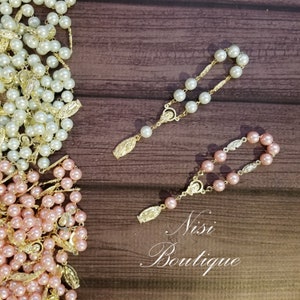 24 Pieces of Mini Rosary Favors, Our Lady Guadalupe, Christening, First Communion, Confirmation, XV Years , Wedding&#39;s, all Occasions Favors