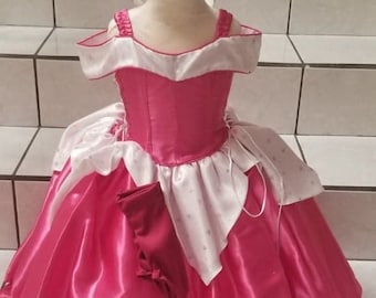 Free Shipping!! Sleeping Beauty Dress or Costume, Baby Girl Dress, Princess Aurora for Birthday