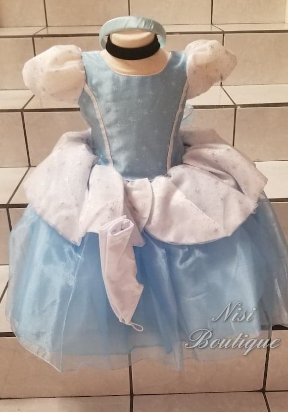 Cinderella Inspired Gown – Tiny Toes Boutique LLC