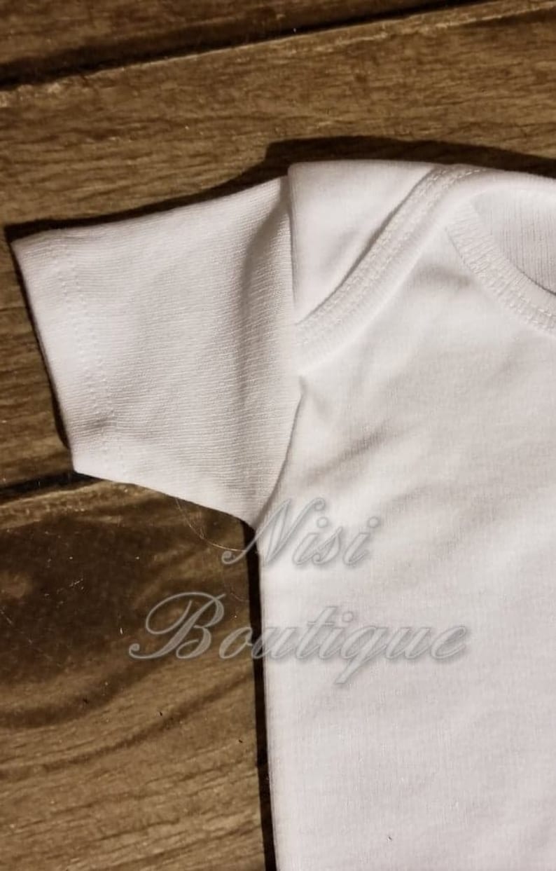 Ivory or White Baby Bodysuit Boy or Girl Baby Bodysuit Solid Color Bodysuit for Boy or Girl
