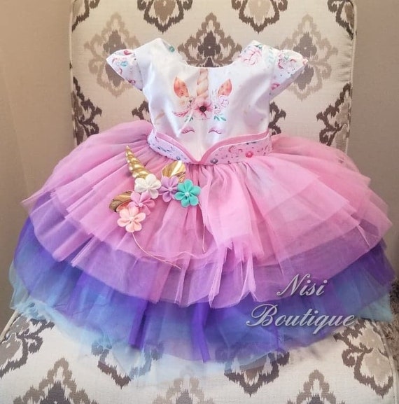 beautiful unicorn dress