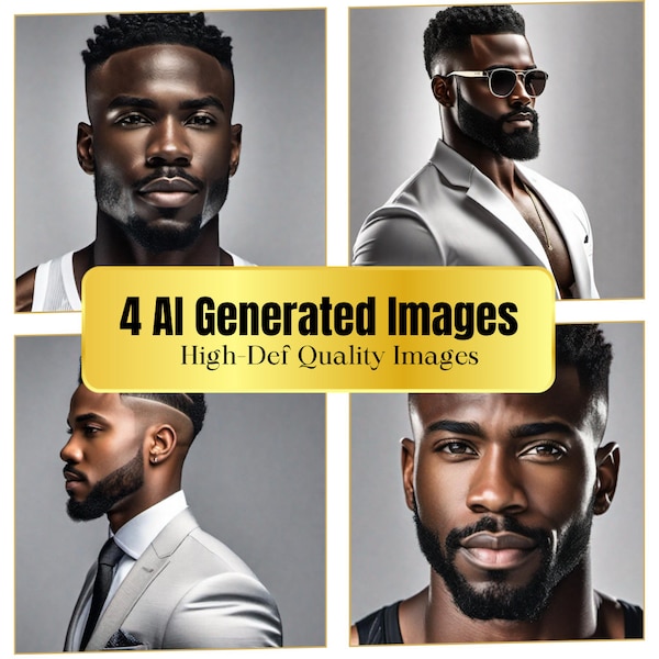 Quality Beauty & Lifestyle Images - African American Male Model, Barber Stock Photos, Stock Photos, Black Fashion Model, Stock Photo