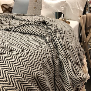 California King king queen twin Luxury Cotton Blanket Organic