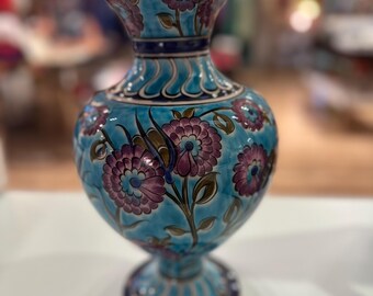 Vaso in ceramica fatto a mano, diametro 30 cm, collezione speciale, regalo per l'inaugurazione della casa, regalo di Natale.