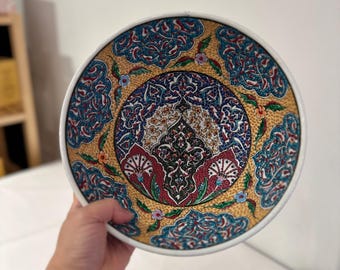 Ceramic, Hand Painted ceramic bowl set, tapas bowl set , Turkish pottery art /Gift Housewarming, Mothers Day GiftMothers Day Gift
