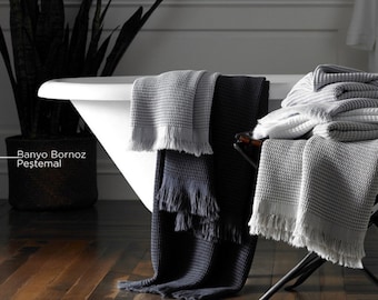 Waffle Turkish Cotton Bamboo Towel Set, Super Soft, Eco Friendly, GiftGift