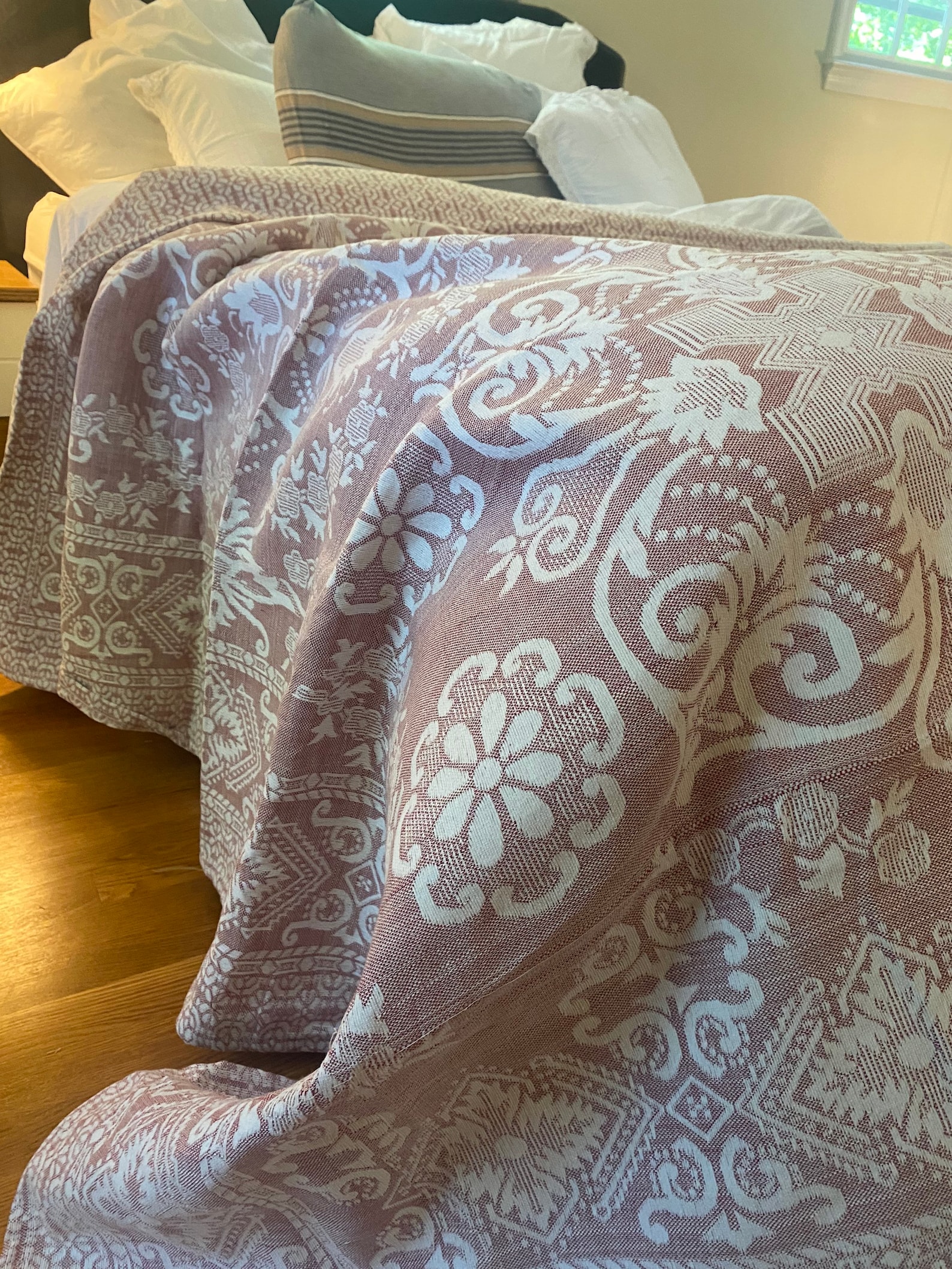 Emek Turkish Cotton Blanket Cal.King King Queen Cotton Bed Etsy