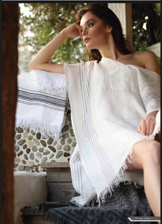 linen swim cover up