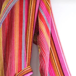 Velvet Pink/blue hooded, Turkish cotton unisex women/men bathrobe