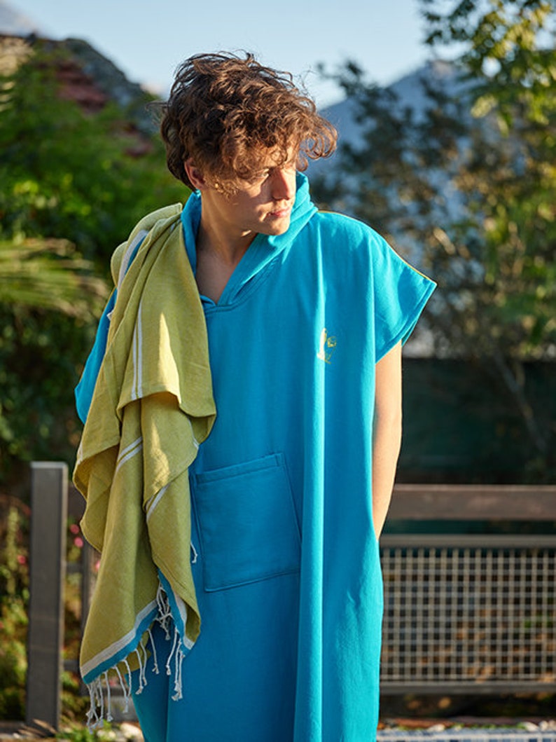 Surf Poncho Beach Poncho Towel Mens Surf Poncho Surf Towel Etsy