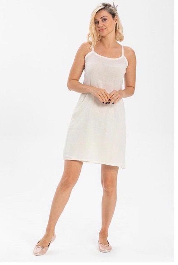 cotton slip dress