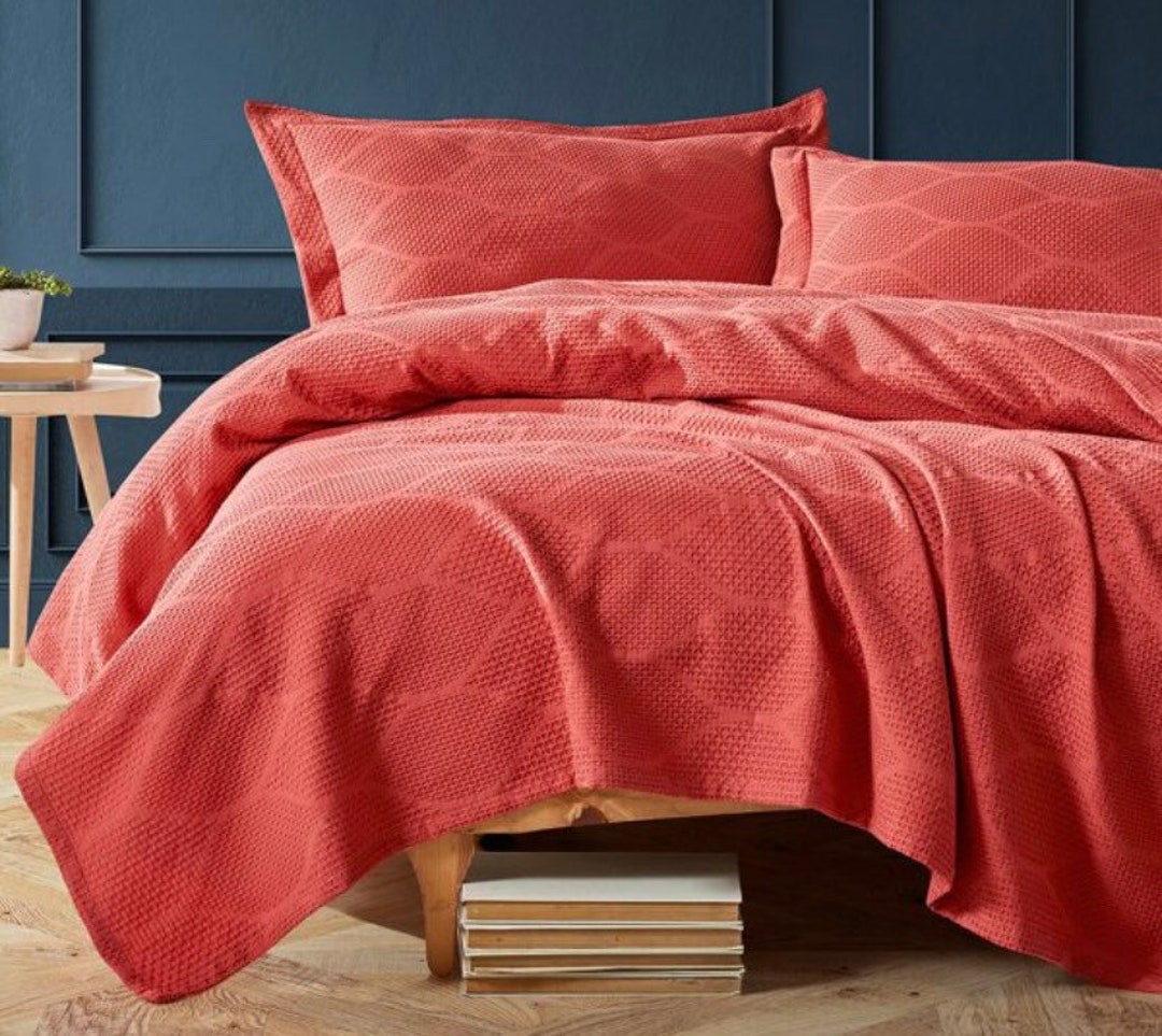 Queen/king Cotton Blanket Set Pure Cotton Lightweight Quilt , Turkish