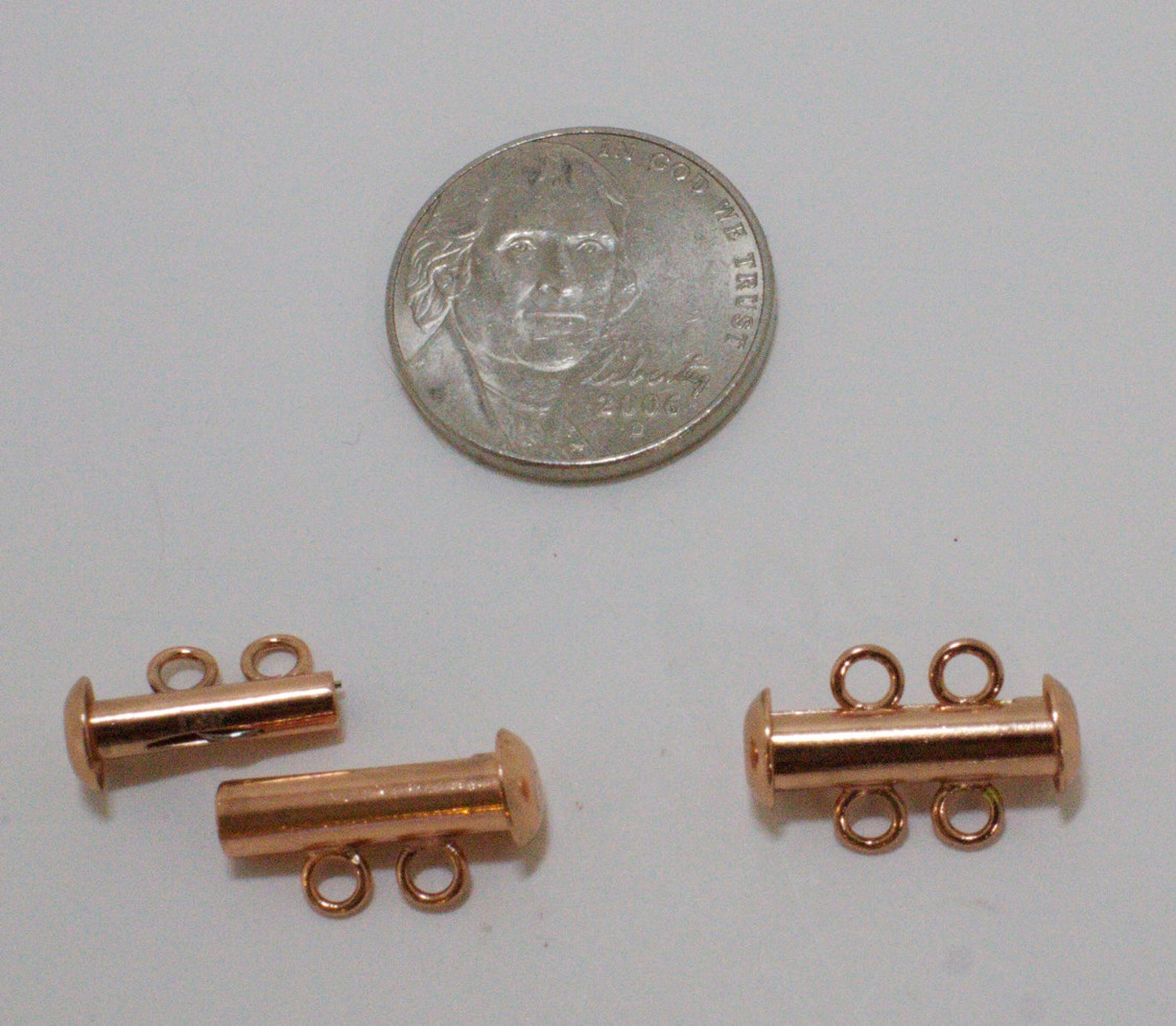 Classy Copper Slide Multi Hole Slide Clasp 1 PC Etsy