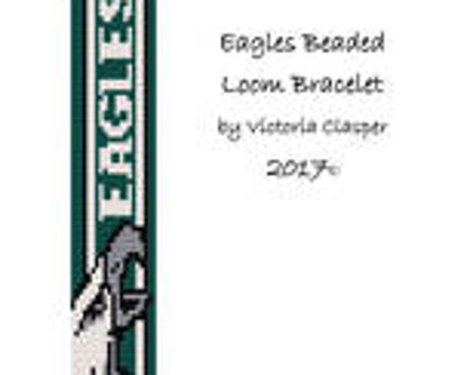 Eagles Bead Loom Bracelet by VikisCustomDesigns