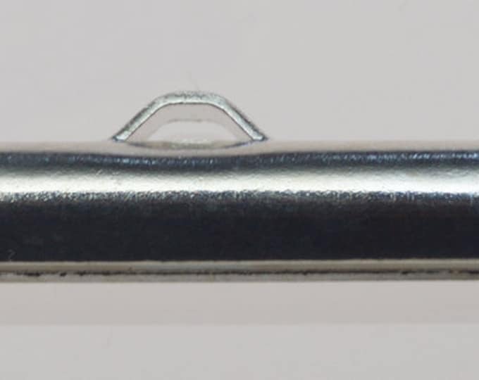 Bead Weaving Slider End Clasp Gold or Silver 24MM 10PC