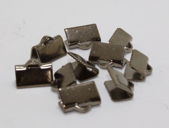 Crimp/Ribbon End - Rounded 10 pc Crimp/Ribbon End - Rounded 10 pc