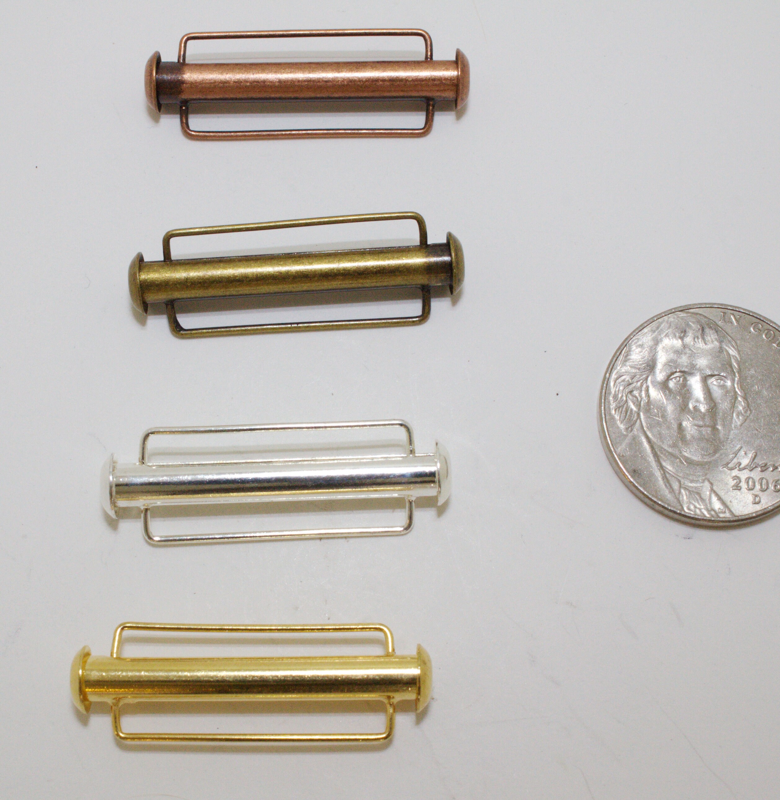 Classy Silde Bar Clasp 31.5MM 1PC