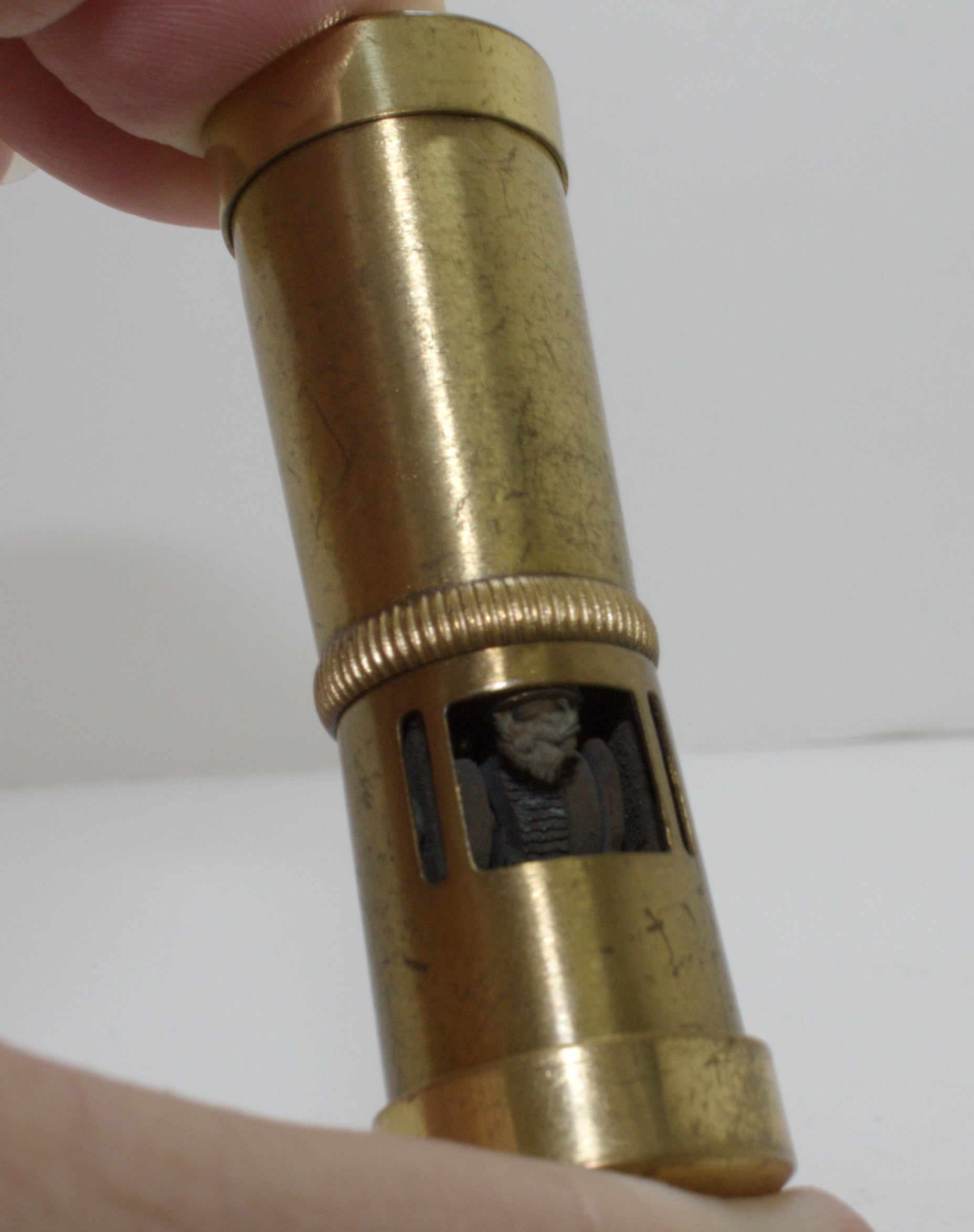 じゅん）東欧1960年代Klinger for ZBS アレキサンドライト OLD 19531 JAPAN PENGUIN U.S.S. HARVERFIELD LIGHTER