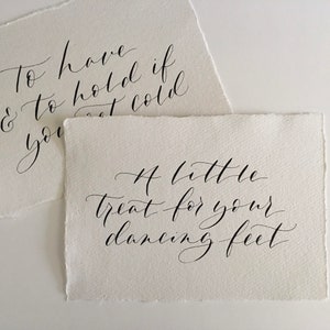 Trouwborden | Handgeletterde kalligrafieborden voor bruiloften